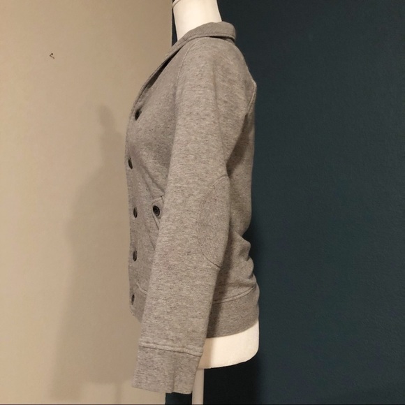 H&M gray knit button front sweater jacket - Picture 5 of 12